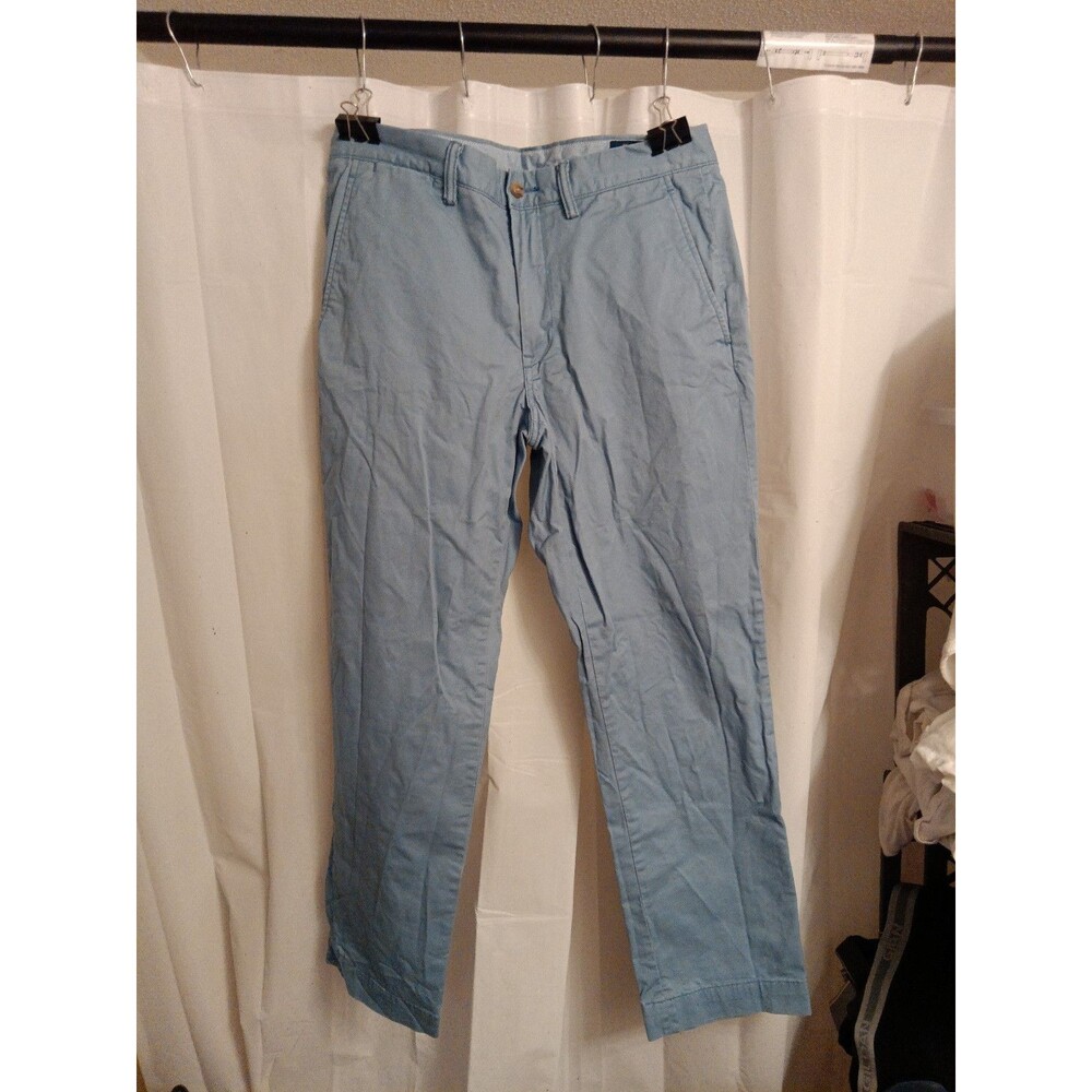 Polo Ralph Lauren light blue cotton twill chino pants 32x30